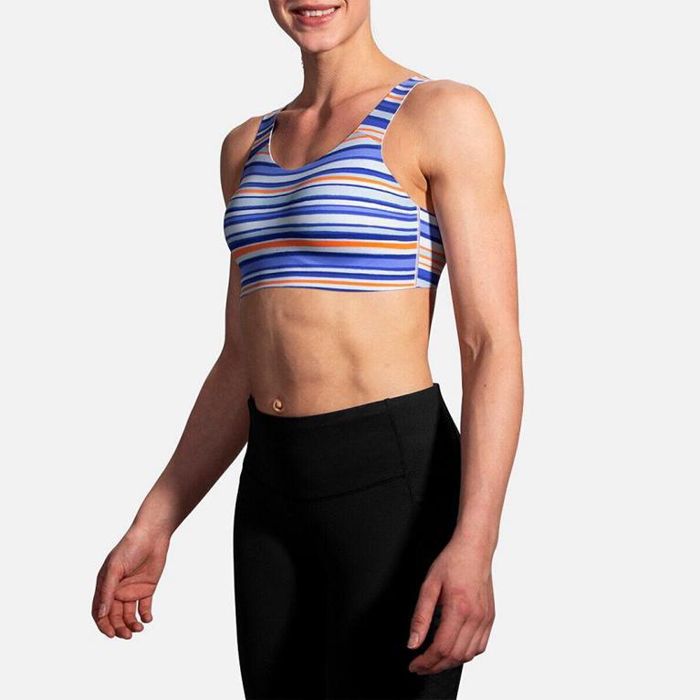 Brooks Dare Scoopback Run Running Bra - Women's - Multicolor (38521-UWSJ)